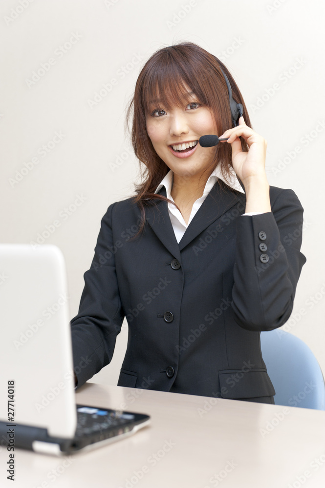 a portrait of young business woman a portrait of young business woman
