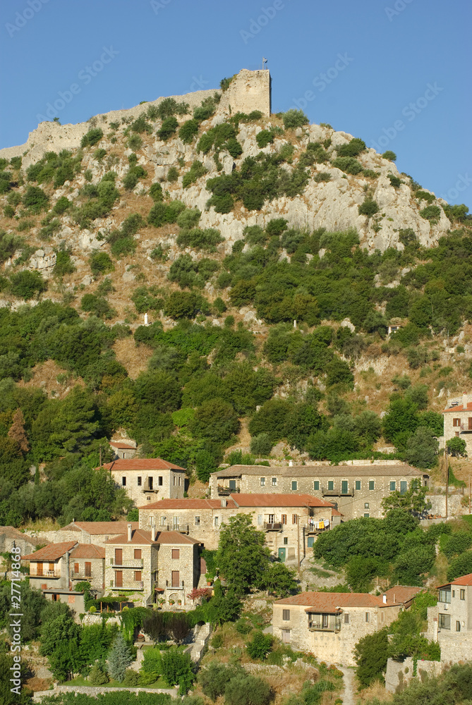 Village Of Karitena, Greece