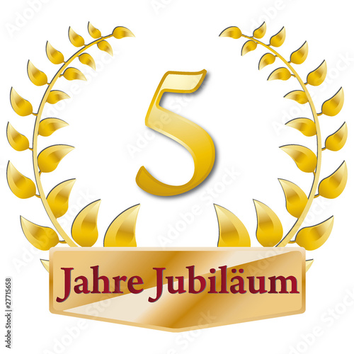 5 jahre jubiläum