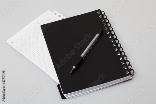 spiral notebook