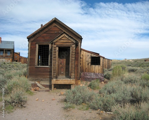 Abandonned building in Bodie, ghost town, c. 1800s, CA