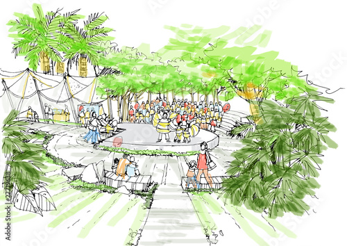 imagination in the park
