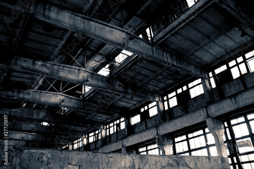 Abandoned Industrial interior