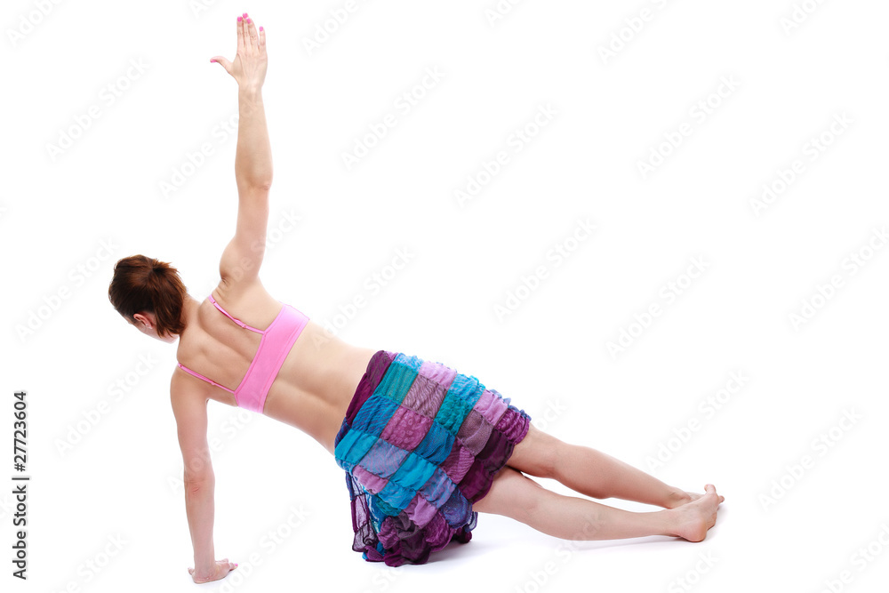Athletic young lady Athletic young lady