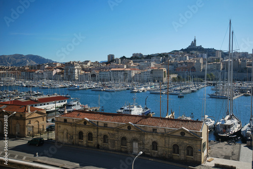 Fototapeta Naklejka Na Ścianę i Meble -  Le Vieux Port de Marseille