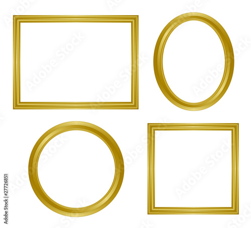 simple golden frame