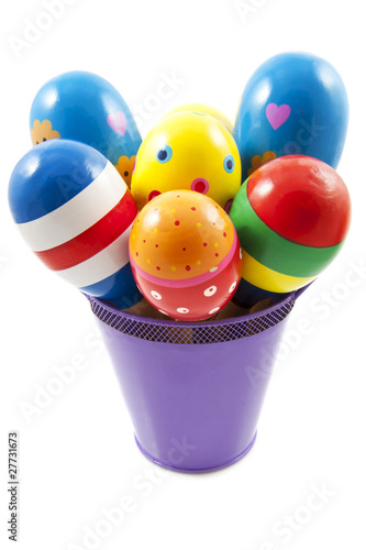Bucket with samba balls