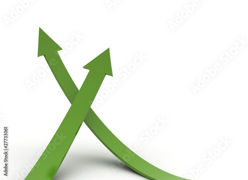 Green arrows rising Free Download Green arrows rising - GFXLoad