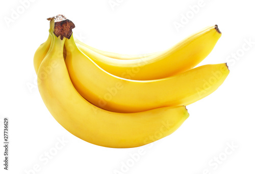 bananas isolated