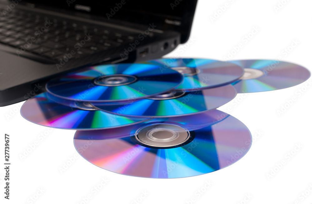 Laptop with many disks