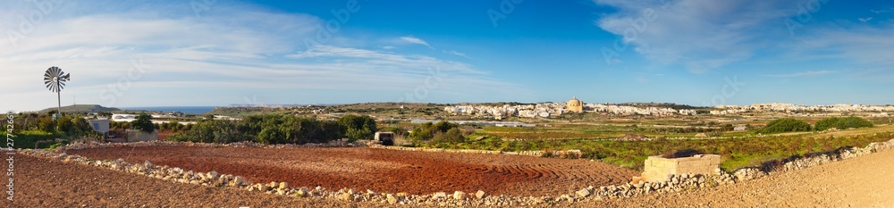 Whisper Bay panorama, Malta