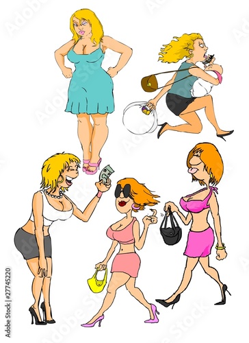 woman cartoon