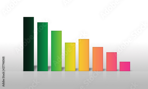 Colorful Business Graph