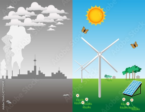 The advantage of renewable energy