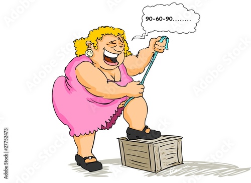 cartoon, comic, caricature, collection, woman