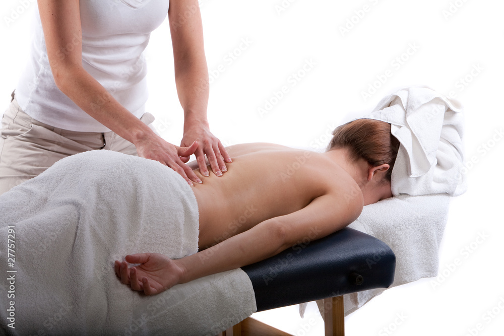Back massage Back massage