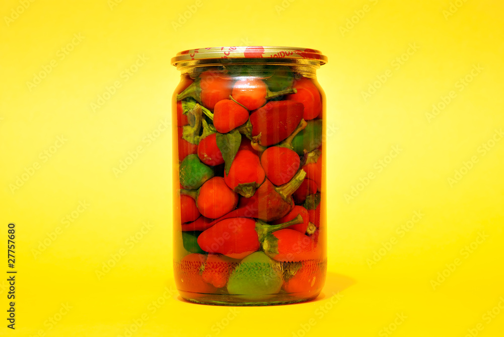 Canned red pepper Canned red pepper