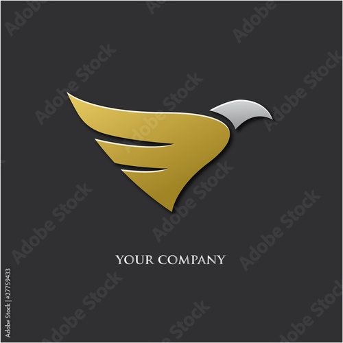 logo entreprise, aigle