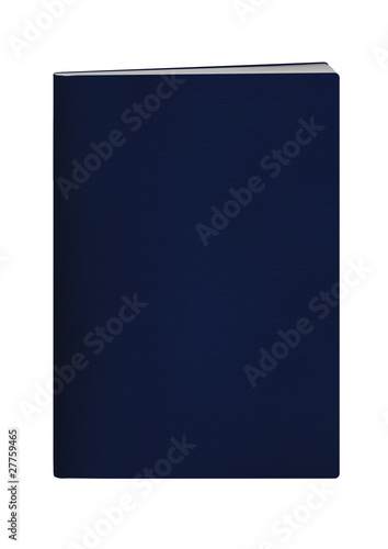 blank passport blue cover , mini notebook