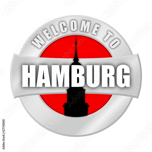 button light welcome to hamburg I