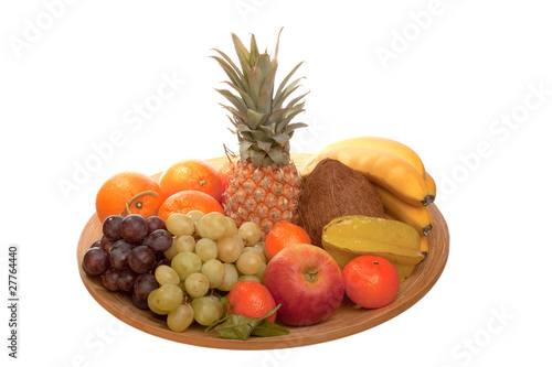 Schale mit Obst