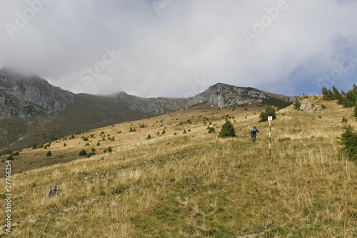 mountain tourist