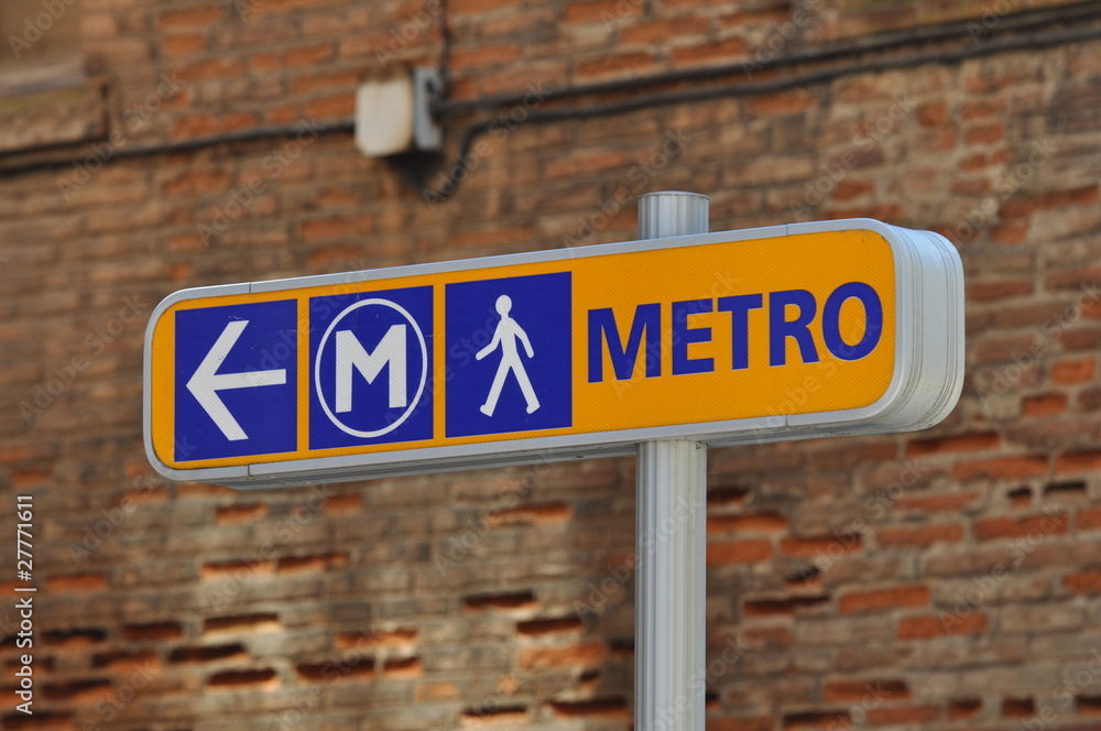 Obraz premium Métro