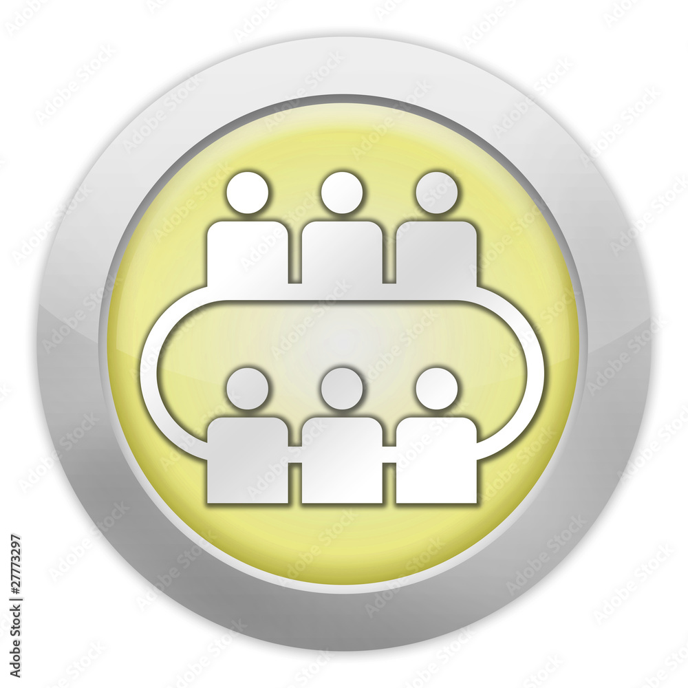 Fototapeta premium Light Colored Icon (Yellow) 