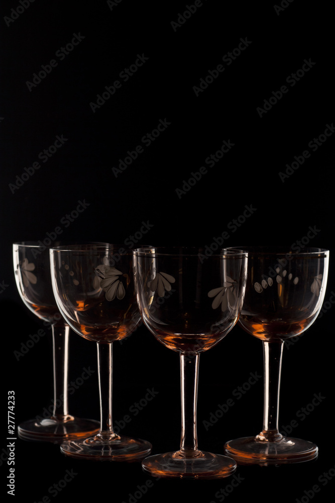 collectable hand made crystal glass