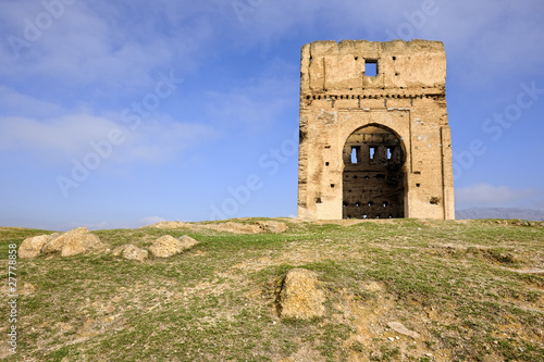 Ruin of 16th Century Merinid Tombs in Fes photo
