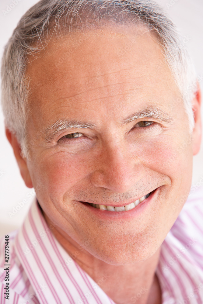 Portrait Of Happy Senior man Portrait Of Happy Senior man