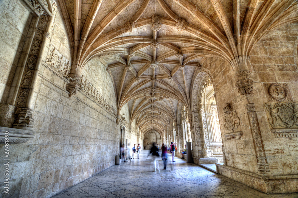 The Hieronymites (Jerónimos) Monastery, Lisbon, Portugal.
