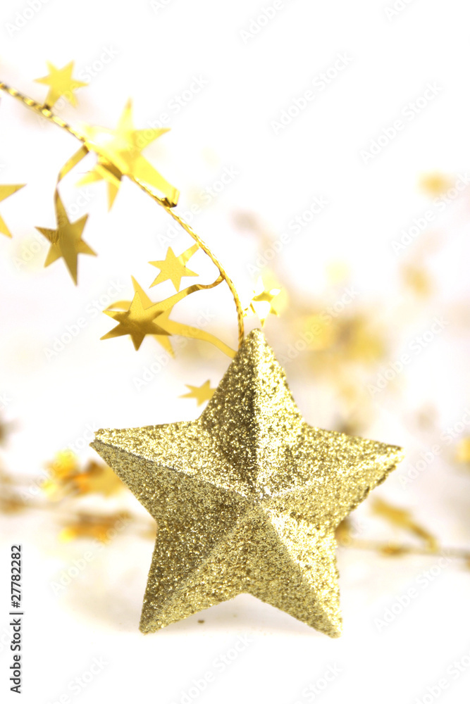 Obraz premium Gold star ornament