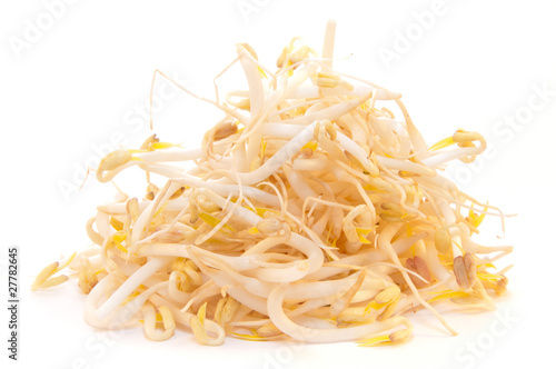Canvas-taulu Bean sprout or Mung bean used to cook Asian food