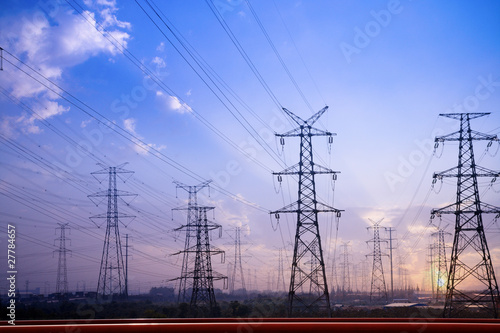electricity pylons