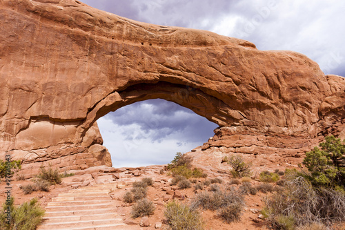 North Window trail at Arches National Park