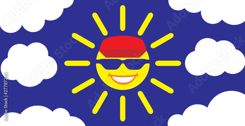 Positive summer sun