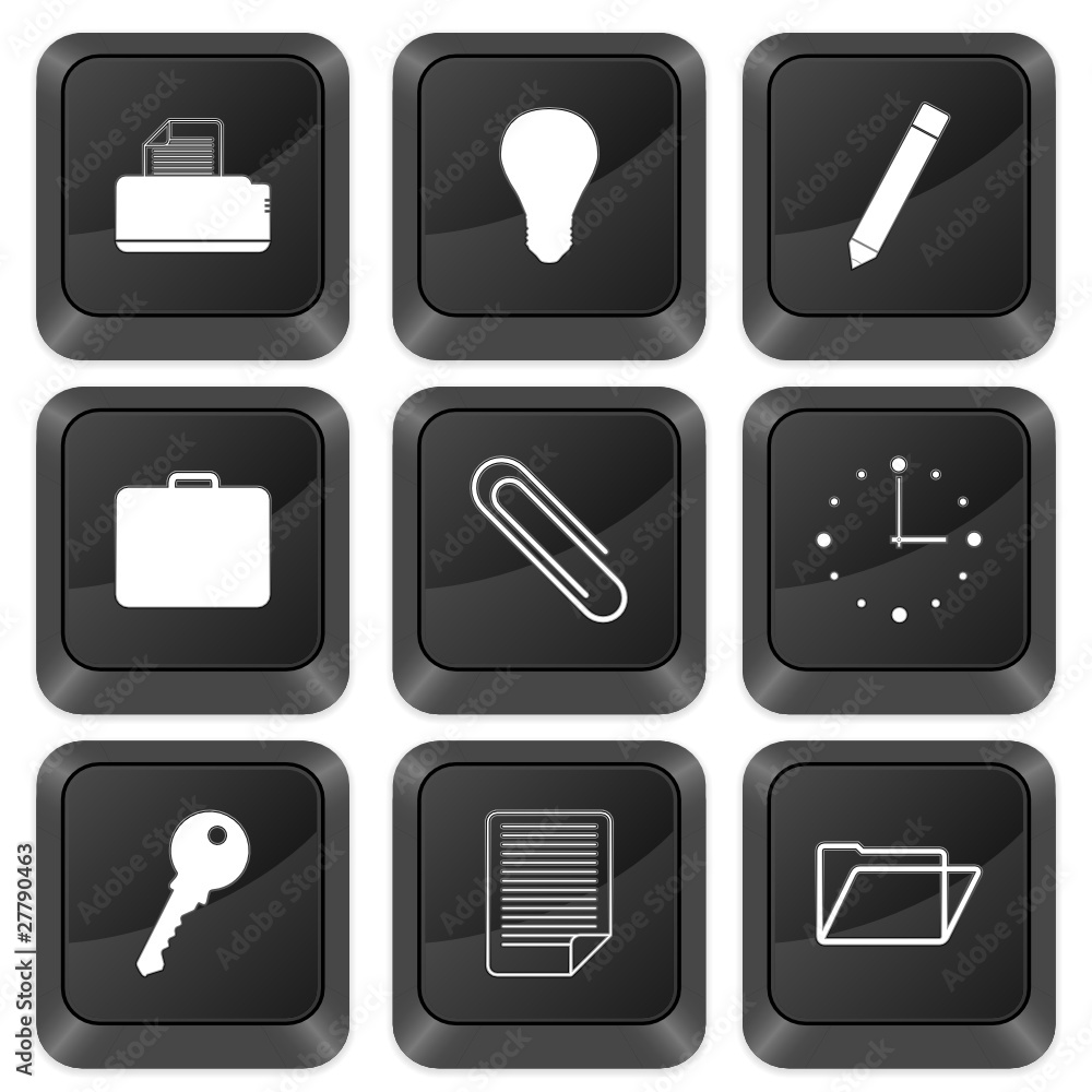 computer buttons office symbol computer buttons office symbol