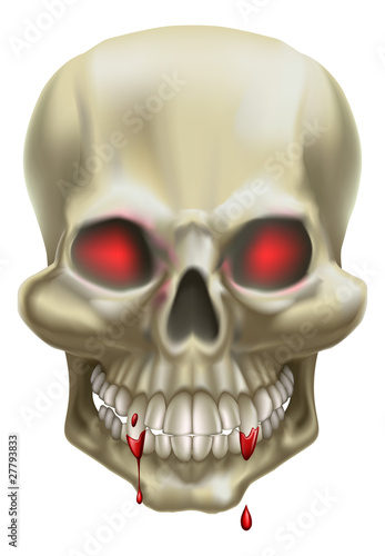 Red Eye Skull