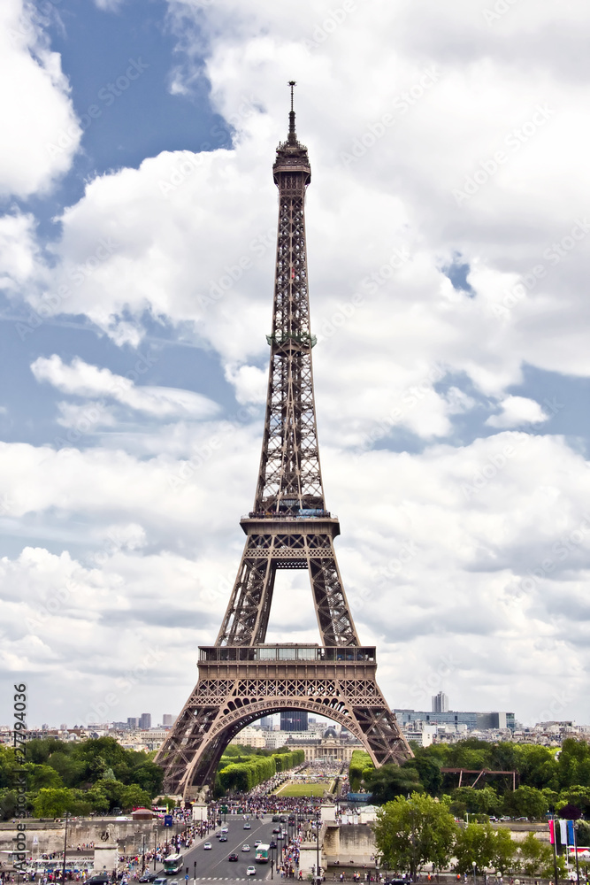 Eiffel tower in Paris 