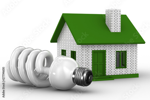Power efficiency of house. ...