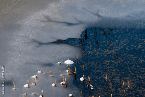 trügerische Eisfläche