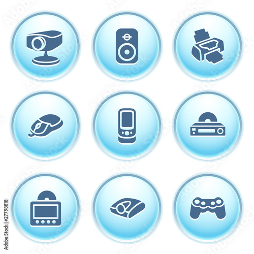 Icons on blue buttons 21