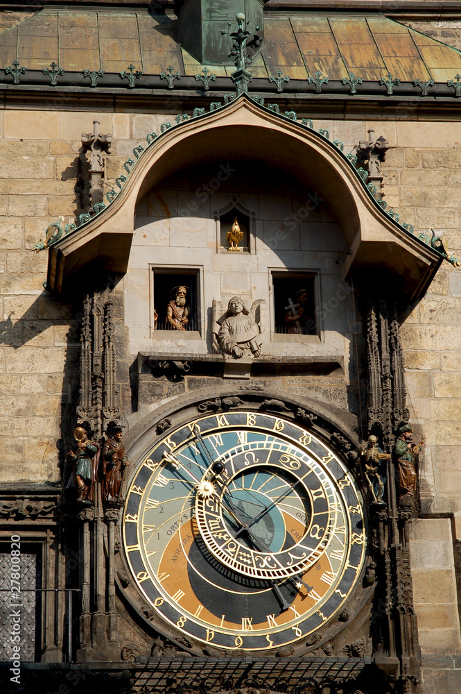 Naklejka premium Reloj astronómico 3