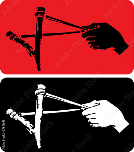 sling vector illustration