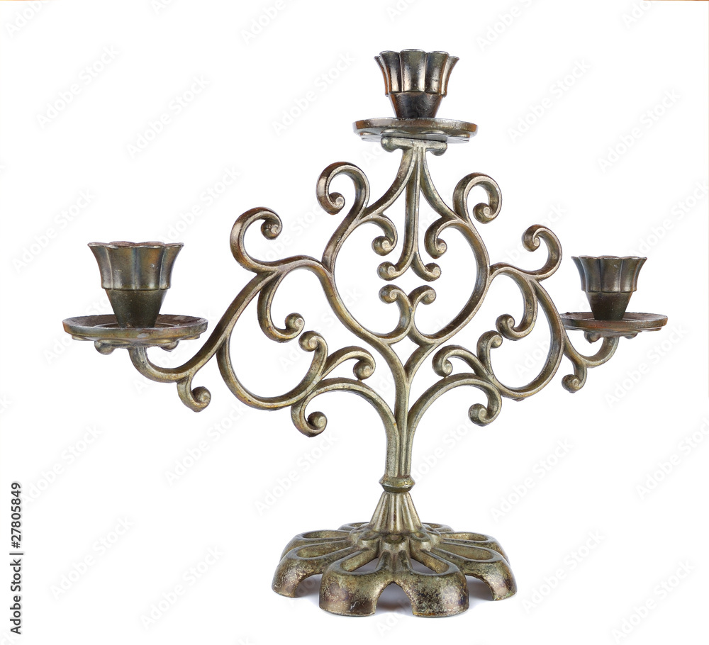 Metal candlestick Metal candlestick