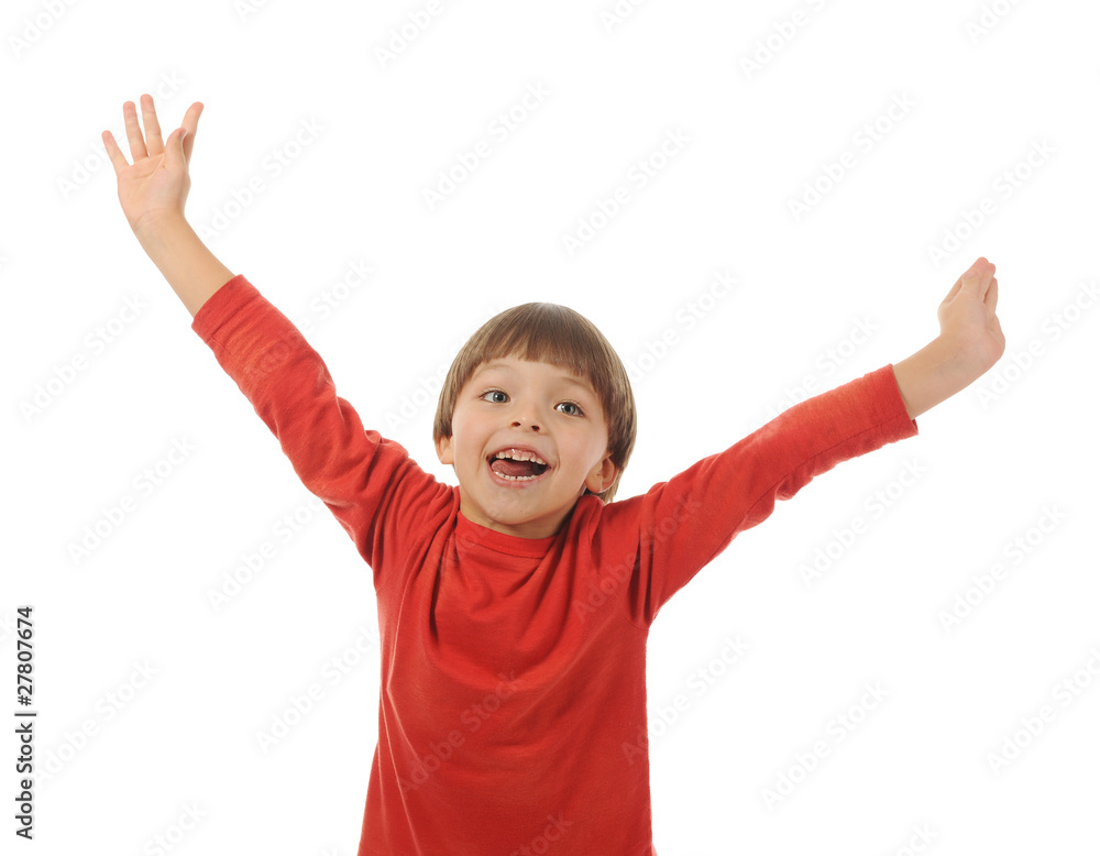 Funny little boy Funny little boy