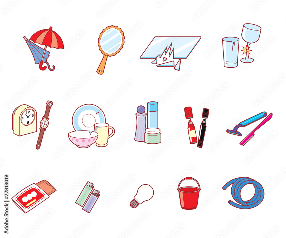 ゴミの分別 Stock Vector | Adobe Stock