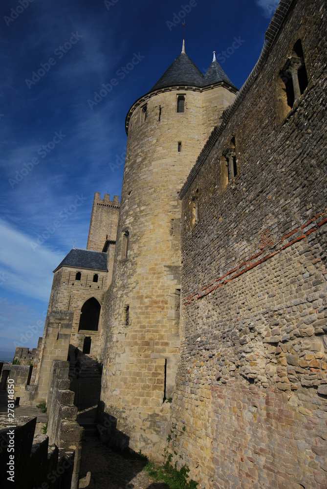 Rempart à Carcassonne