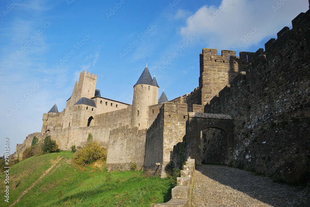 Tourisme aux remparts de Carcassonne